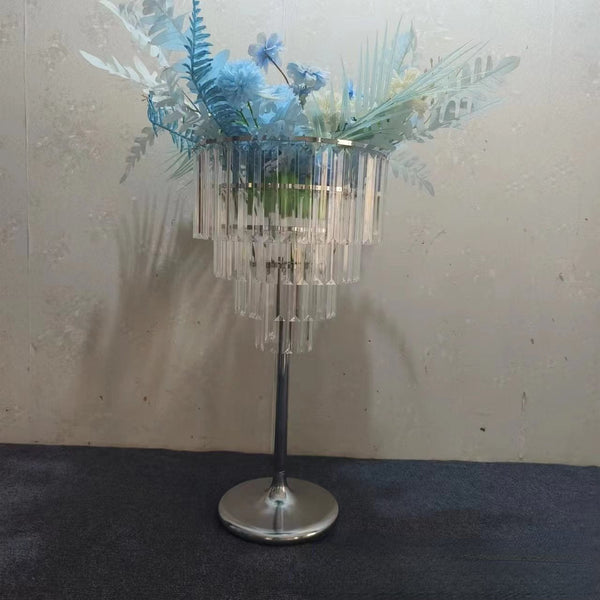 Wedding new crystal popsicle table flower ornaments Hotel wedding hall stage decorations wedding props ornaments