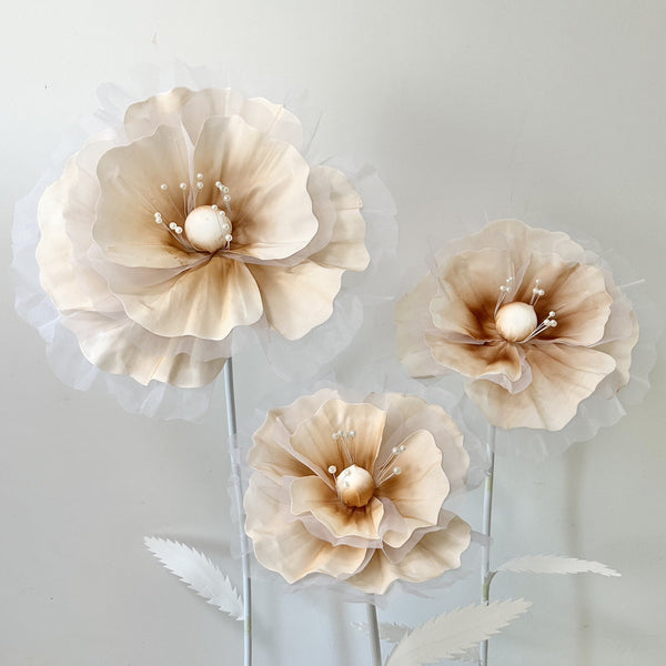 Wedding props party decoration  road guide flowers Finished foam flowers Outdoor wedding decoration Handmade paper flowers Window props Decorative paper flowers