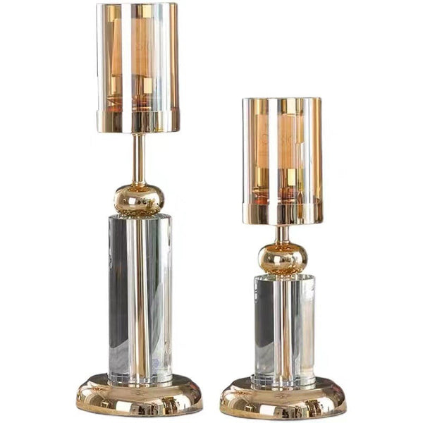 Wedding props candlestick light luxury style candlestick candle home decoration living room dining table romantic atmosphere home decoration candlelight dinner