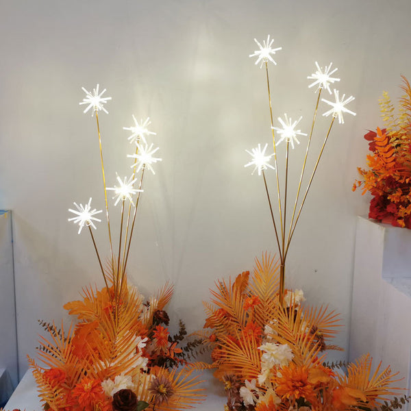 New wedding props, sea urchin luminous street light ornaments, apple trees, wedding site decoration, stage party decoration, floor lights