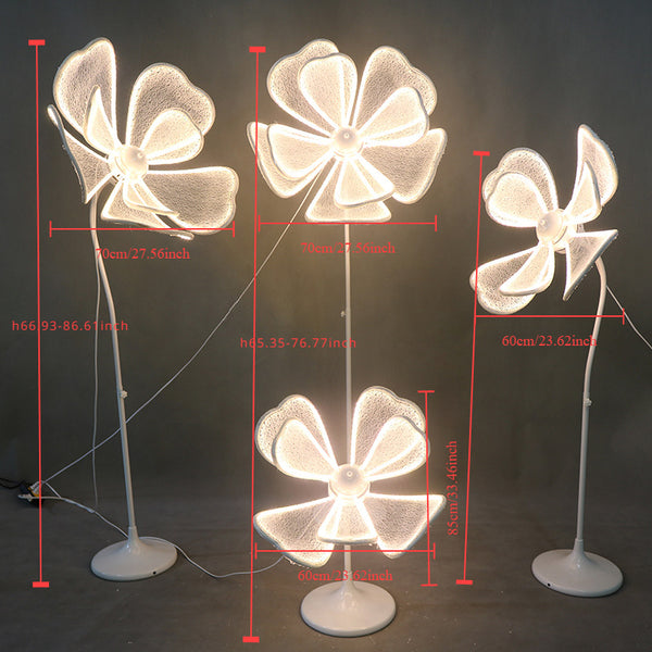 New wedding props, luminous peony flowers, LED lights, lead lights, petals, stage decoration, background screens, welcome guests